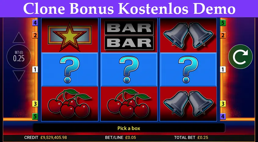 Clone Bonus kostenlos demo